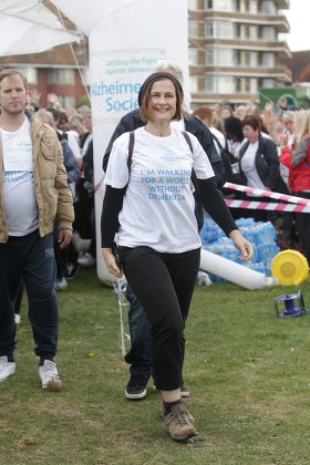 Alzheimer's Society charity walk, Brighton, UK - 07 Oct 2016