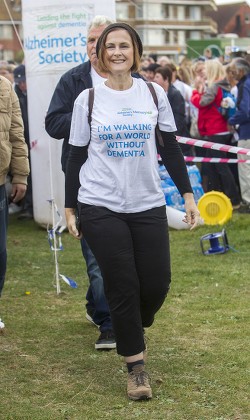 Alzheimer's Society charity walk, Brighton, UK - 07 Oct 2016