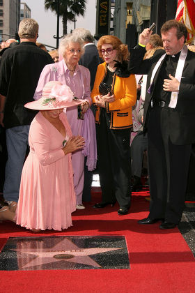 Ruta Lee receiving star on the Hollywood Walk of Fame, Grauman's Chinese Theatre, Los Angeles, America - 10 Oct 2006