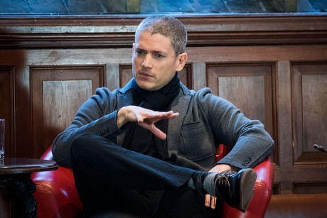 Wentworth Miller at the Oxford Union, UK - 10 Oct 2016