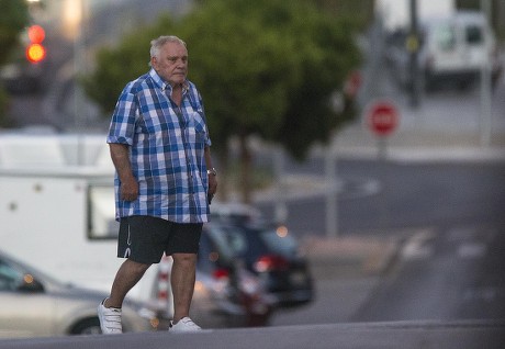 Freddie Starr At A Restaurant In Marbella Where He Is Now Living In Tax Exile. Picture David Parker 23.9.15 Reporter Christian Gysin.