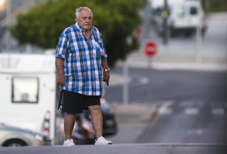 Freddie Starr At A Restaurant In Marbella Where He Is Now Living In Tax Exile. Picture David Parker 23.9.15 Reporter Christian Gysin.