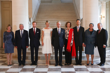 Dinner offered by King Philippe and Queen Mathilde, Royal Palace of Laeken, Brussels, Belgium - 07 Sep 2016