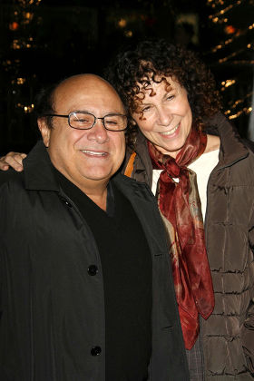 DANNY DEVITO WIFE RITA PERLMAN Editorial Stock Photo - Stock Image