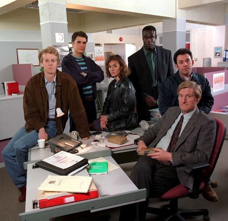 'The Knock' - 1996 - Marston Bloom, Daniel Brown, Sarah Malin, Steve Toussaint, Enzo Squillino Jnr and Malcolm Storry