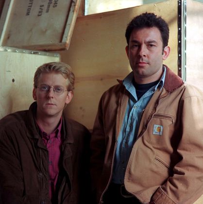 Marston Bloom and Enzo Squillino Jnr in 'The Knock' - 1996