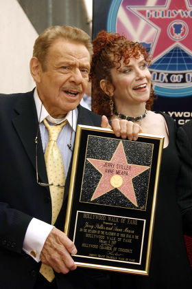 Jerry Stiller and Anne Meara receiving star on Hollywood Walk Of Fame, Los Angeles, America - 09 Feb 2007