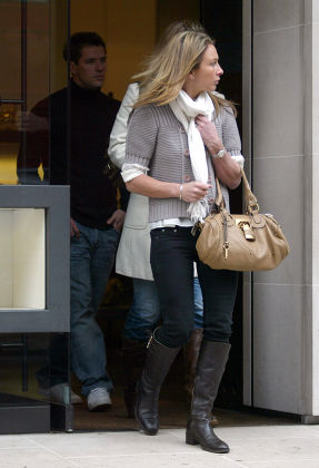 Michael and Louise Owen shopping in London, Britain - 10 Feb 2007