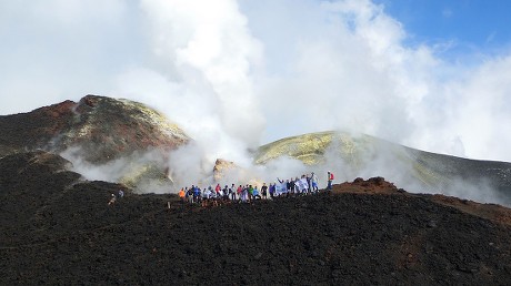 Virgin STRIVE Challenge, Mount Etna, Sicily, Italy - 29 Sep 2016 Stock ...