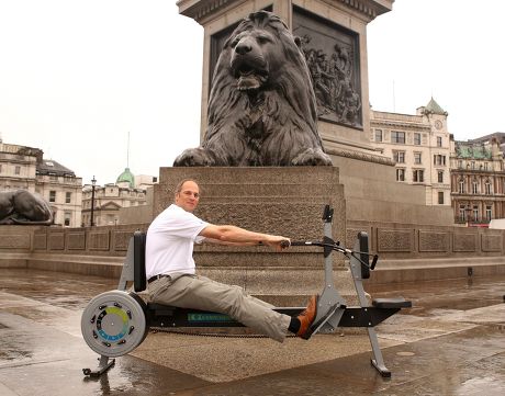 Steven Redrave launching an appeal for fresh talent to come forward in all Olympic disciplines at Trafalgar Square, London, Britain - 27 Feb 2007