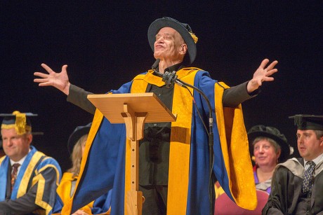 Honorary degree ceremony at Cambridge University, UK - 19 Oct 2016