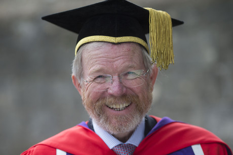 Bill Bryson receives Honorary Doctorate at the University of Winchester, UK - 20 Oct 2016