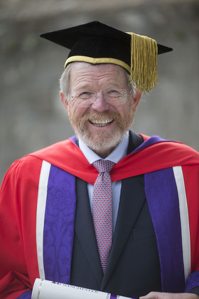 Bill Bryson receives Honorary Doctorate at the University of Winchester, UK - 20 Oct 2016