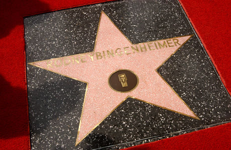 Rodney Bingenheimer receiving a star on the Hollywood Walk of Fame, Los Angeles, America - 09 Mar 2007