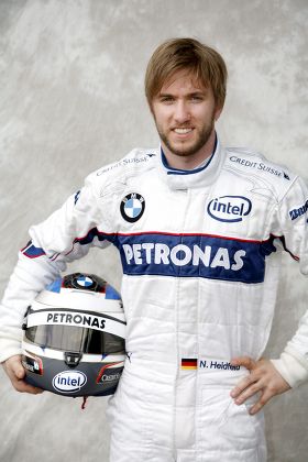 Bmw Sauber Driver Nick Heidfeld Germany Editorial Stock Photo - Stock