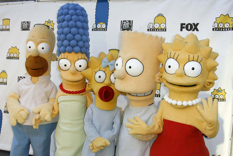 Homer Simpson Bart Simpson Lisa Simpson Marge Simpson Peter