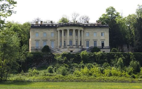 Chateau De Rastignac Exterior Model American Editorial Stock Photo