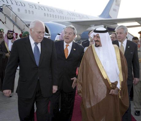 Dick Cheney visit to Saudi Arabia - 12 May 2007
