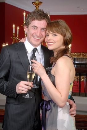 Kate Ford and her fiance Jon Connerty at the Cannizaro House hotel, London, Britain - 17 Apr 2007