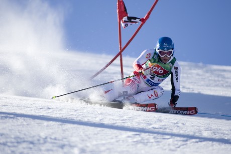 Benni Raich Aut Competing Mens Giant Editorial Stock Photo - Stock ...