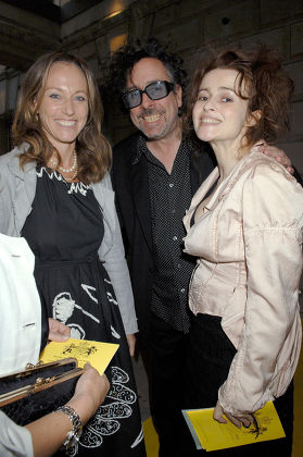 Tim Burton Helena Bonham Carter Editorial Stock Photo - Stock Image