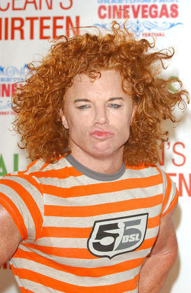Scott Carrot Top Thompson Editorial Stock Photo Stock Image