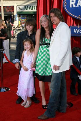 Billy Ray Cyrus Children Christopher Braison Editorial Stock Photo ...