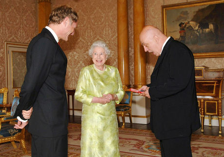 Queen Elizabeth II presenting The Queen's Gold Medal for Poetry, Buckingham Palace, London, Britain - 28 Jun 2007