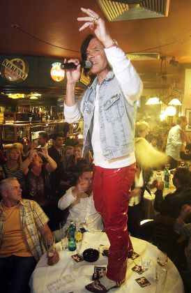 Singer Jurgen Drews performs in Berlin, Germany  - 2007