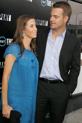 Chris Odonnell Wife Caroline Editorial Stock Photo - Stock Image