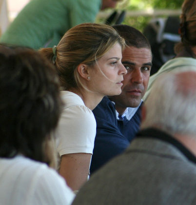 Athina Onassis and husband Alvaro Alfonso de Miranda Neto at the Estoril International Horse Jumping Competition, part of the Global Champions Tour, held at the Manuel Possolo Hippodrome in Cascais, Portugal - 22 Jul 2007