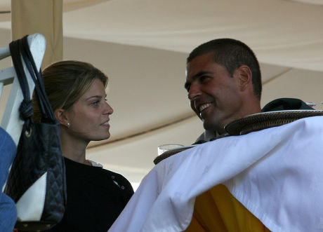 Athina Onassis and husband Alvaro Alfonso de Miranda Neto at the Estoril International Horse Jumping Competition, part of the Global Champions Tour, held at the Manuel Possolo Hippodrome in Cascais, Portugal - 22 Jul 2007