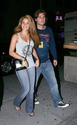 Shakira arriving at Madison Square Garden to attend 'Police' concert, New York, America - 01 Aug 2007