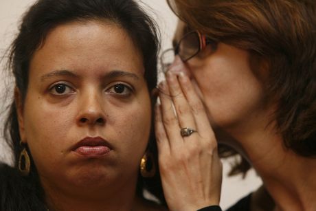 Relatives of John Charles de Menezes respond to the report which the IPCC released into his death, London, Britain - 02 Aug 2007