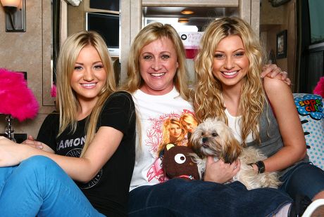 Aj Michalka Aly Ajs Mother Carrie Editorial Stock Photo - Stock Image