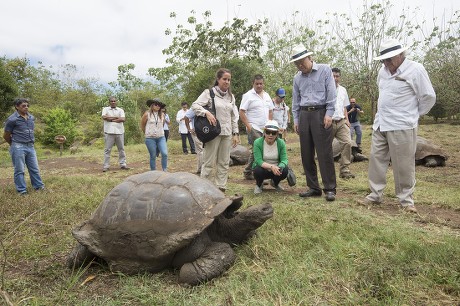 Ban Ki-moon visits Santa Cruz Island, Galapagos Islands, Ecuador - 18 Oct 2016