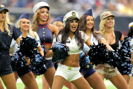 Detroit Mi Detroit Lions Cheerleaders During Editorial Stock Photo