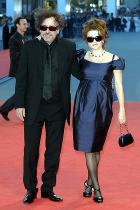 Tim Burton Helena Bonham Carter Editorial Stock Photo - Stock Image