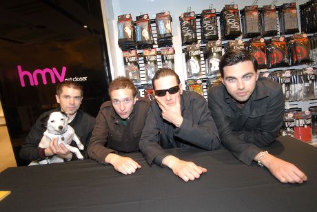 Hard Fi open the new HMV shop in Merry Hill Dudley, Britain - 07 Sep 2007