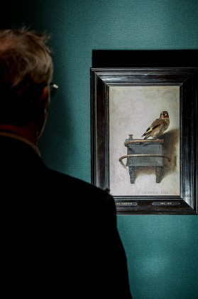 Goldfinch By Carel Fabritius Editorial Stock Photo - Stock Image ...