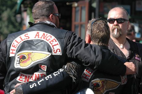 Funeral Gerry Tobin Biker Hells Angels Editorial Stock Photo - Stock ...
