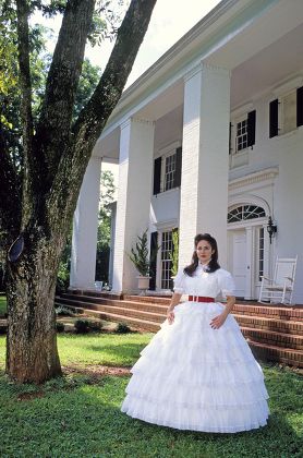 Susan Grimes Scarlett Ohara Lookalike Tara Editorial Stock Photo
