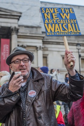 National Libraries, Museums and Galleries demonstration, London, UK - 05 Nov 2016