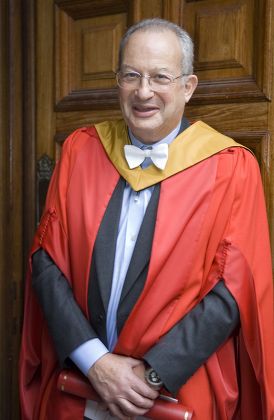 Lord Sainsbury receives an Honorary Doctorate at the University of Edinburgh, Scotland, Britain - 27 Nov 2007