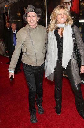 Keith Richards Patti Hansen Editorial Stock Photo - Stock Image
