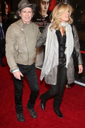 Keith Richards Patti Hansen Editorial Stock Photo - Stock Image