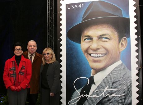 'Frank Sinatra' Commemorative Stamp launch at the Beverly Hilton, Los Angeles, America  - 12 Dec 2007