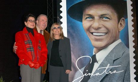 'Frank Sinatra' Commemorative Stamp launch at the Beverly Hilton, Los Angeles, America  - 12 Dec 2007
