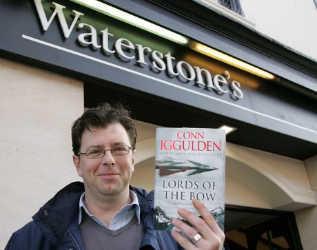 Conn Iggulden 'Lords of the Bow' Book Signing, Waterstones, Salisbury, Britain - 22 Jan 2008