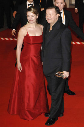 Jane Fallon and Ricky Gervais Editorial Stock Photo - Stock Image